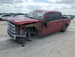 Salvage cars for sale at Arcadia, FL auction: 2015 Ford F150 Supercrew