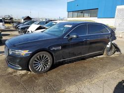 Salvage cars for sale at Woodhaven, MI auction: 2020 Genesis G90 Premium