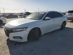 Salvage cars for sale at Sun Valley, CA auction: 2019 Honda Accord Sport