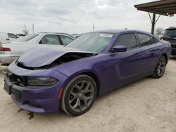 Salvage cars for sale from Copart Temple, TX: 2016 Dodge Charger SXT