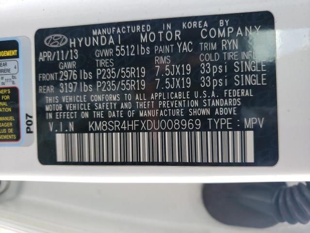 2013 Hyundai Santa FE Limited