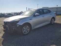 Salvage cars for sale at Sacramento, CA auction: 2017 KIA Optima LX