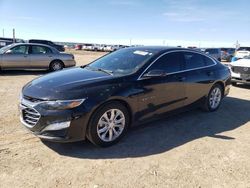 Salvage cars for sale at Amarillo, TX auction: 2020 Chevrolet Malibu LT