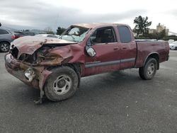Salvage cars for sale from Copart San Martin, CA: 2003 Toyota Tundra Access Cab SR5