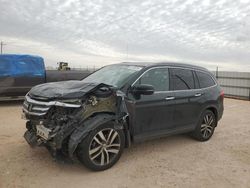 Vehiculos salvage en venta de Copart Andrews, TX: 2017 Honda Pilot Touring