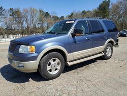 Salvage cars for sale at Austell, GA auction: 2005 Ford Expedition Eddie Bauer