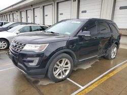 Salvage cars for sale at Louisville, KY auction: 2016 Ford Explorer XLT