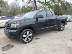 Salvage trucks for sale at Greenwell Springs, LA auction: 2010 Toyota Tundra Double Cab SR5