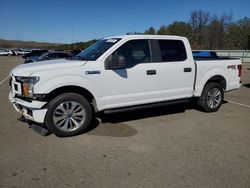 Salvage cars for sale from Copart Brookhaven, NY: 2018 Ford F150 Supercrew