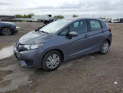 Honda FIT LX salvage cars for sale: 2015 Honda FIT LX