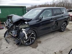 Salvage cars for sale at Ellwood City, PA auction: 2023 Mitsubishi Outlander SE