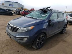 Salvage cars for sale from Copart Colorado Springs, CO: 2016 KIA Sportage EX