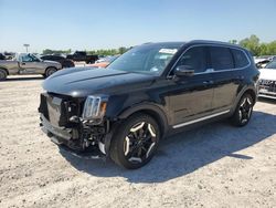 Salvage cars for sale at Houston, TX auction: 2024 KIA Telluride S