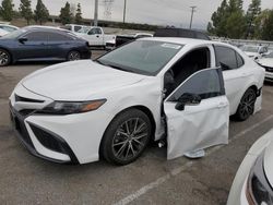 Salvage cars for sale from Copart Rancho Cucamonga, CA: 2023 Toyota Camry SE Night Shade