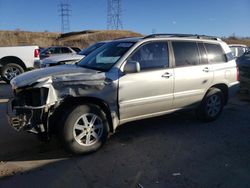 Salvage cars for sale from Copart Littleton, CO: 2004 Toyota Highlander Base