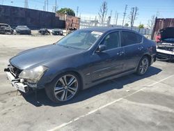 Salvage cars for sale from Copart Wilmington, CA: 2008 Infiniti M45 Base