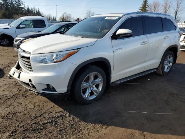 2014 Toyota Highlander Hybrid Limited