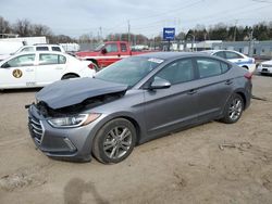 Hyundai Elantra se Vehiculos salvage en venta: 2017 Hyundai Elantra SE