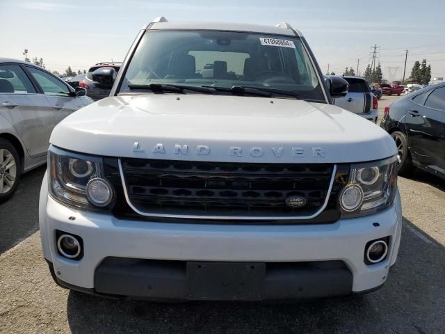 2016 Land Rover LR4 HSE Luxury