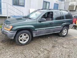 Jeep Grand Cherokee salvage cars for sale: 2000 Jeep Grand Cherokee Laredo