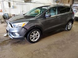 Salvage cars for sale at Casper, WY auction: 2017 Ford Escape SE