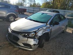 Salvage cars for sale at Midway, FL auction: 2017 Chevrolet Cruze LS