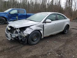Vehiculos salvage en venta de Copart Bowmanville, ON: 2012 Chevrolet Cruze LT
