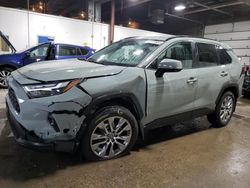 Toyota salvage cars for sale: 2022 Toyota Rav4 XLE Premium