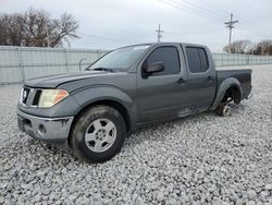 Salvage cars for sale at Greenwood, NE auction: 2005 Nissan Frontier Crew Cab LE