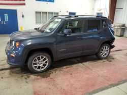 Salvage cars for sale from Copart Angola, NY: 2021 Jeep Renegade Latitude
