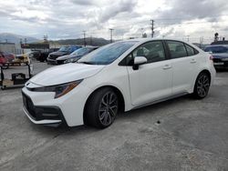 Salvage cars for sale at Sun Valley, CA auction: 2022 Toyota Corolla SE