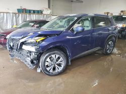 Salvage cars for sale at Elgin, IL auction: 2021 Nissan Rogue SV