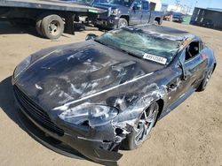 Salvage cars for sale from Copart Houston, TX: 2012 Aston Martin V8 Vantage S