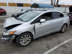 Honda Civic salvage cars for sale: 2012 Honda Civic EX