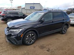 Salvage cars for sale at Colorado Springs, CO auction: 2022 Volkswagen Tiguan S