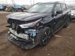 Salvage cars for sale at Elgin, IL auction: 2021 Toyota Highlander XSE