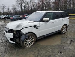 Land Rover salvage cars for sale: 2016 Land Rover Range Rover Sport HSE