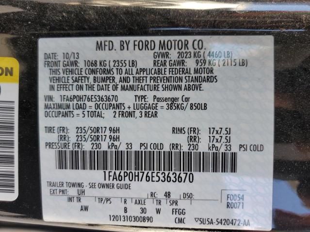 2014 Ford Fusion SE