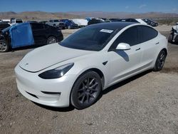 Tesla salvage cars for sale: 2021 Tesla Model 3