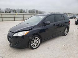 Salvage cars for sale from Copart New Braunfels, TX: 2014 Mazda 5 Touring