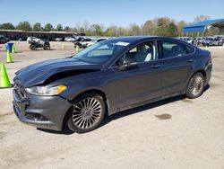 Salvage cars for sale at Florence, MS auction: 2015 Ford Fusion Titanium