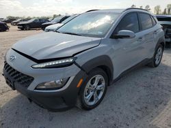 Salvage cars for sale at Houston, TX auction: 2022 Hyundai Kona SEL