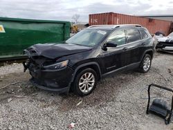 Salvage SUVs for sale at auction: 2019 Jeep Cherokee Latitude