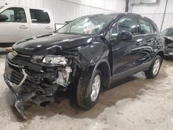 Salvage cars for sale at Franklin, WI auction: 2018 Chevrolet Trax LS