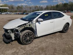 Salvage cars for sale at Charles City, VA auction: 2016 Toyota Corolla L