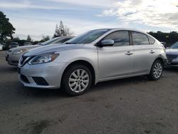 Salvage cars for sale from Copart San Martin, CA: 2017 Nissan Sentra S