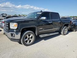 Salvage trucks for sale at San Antonio, TX auction: 2015 GMC Sierra K1500 SLT