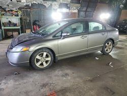 Salvage cars for sale from Copart Albany, NY: 2006 Honda Civic EX