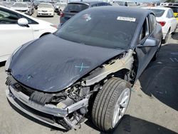 Vehiculos salvage en venta de Copart Martinez, CA: 2021 Tesla Model 3