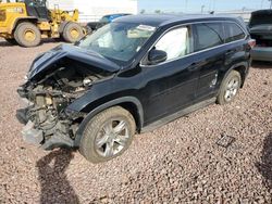 Salvage cars for sale at Phoenix, AZ auction: 2014 Toyota Highlander Limited